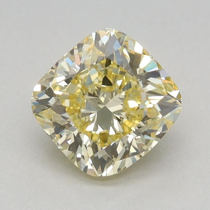 0.72 Ct. Fancy Yellow Cushion Lab Grown Diamond