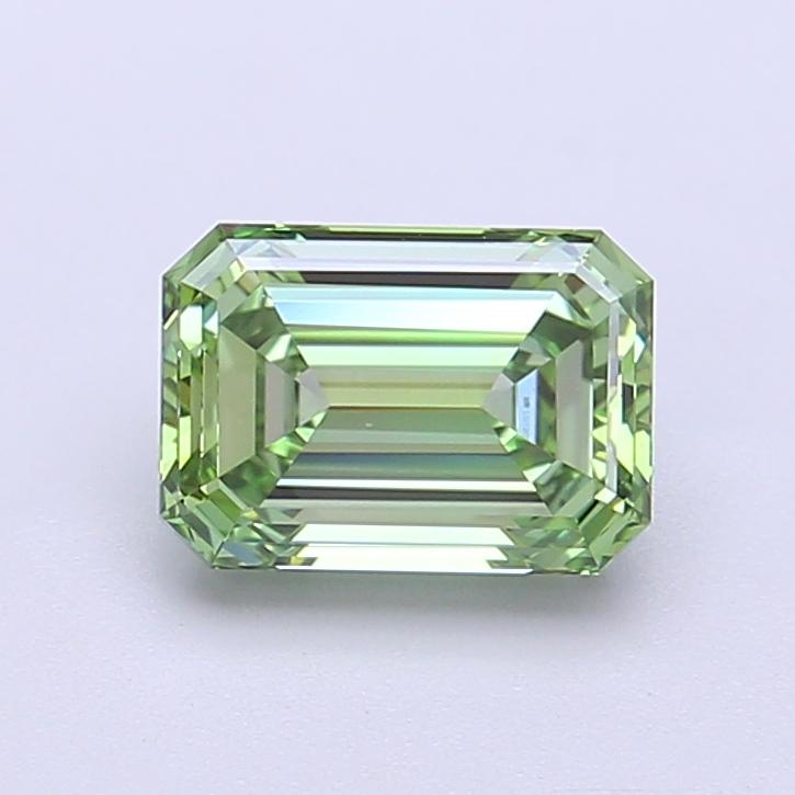 1.50 Ct. Fancy Vivid Green Emerald Lab Grown Diamond