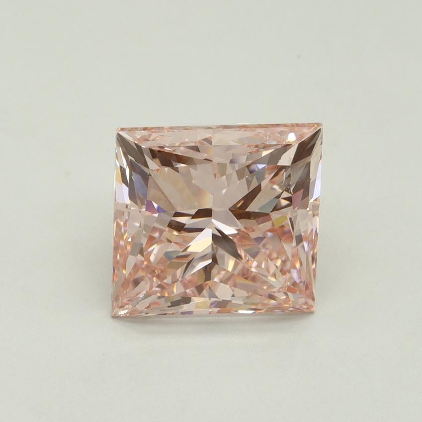 5.00 Ct. Fancy Intense Pink Princess Lab Grown Diamond