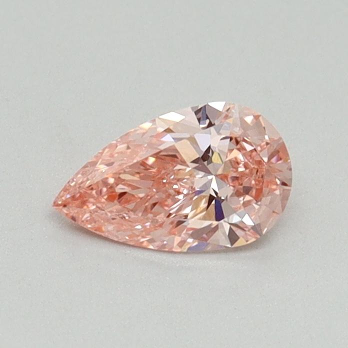 0.36 Ct. Fancy Vivid Pink Pear Lab Grown Diamond