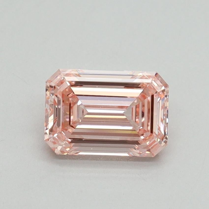 1.02 Ct. Fancy Vivid Pink Emerald Lab Grown Diamond