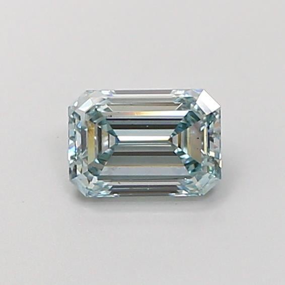 1.01 Ct. Fancy Light  Green Emerald Lab Grown Diamond