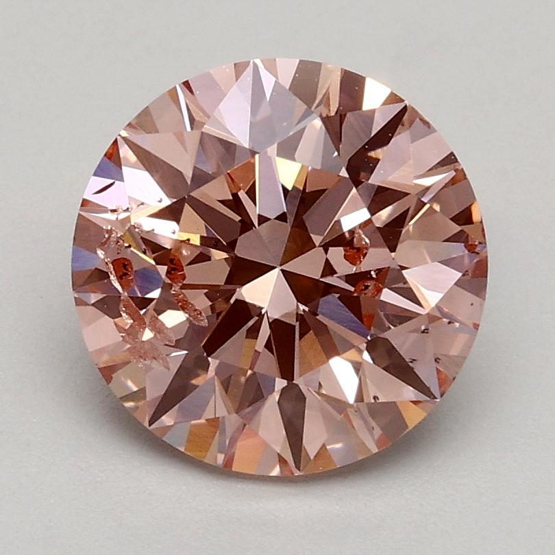 1.50 Ct. Fancy Intense Pink Round Lab Grown Diamond