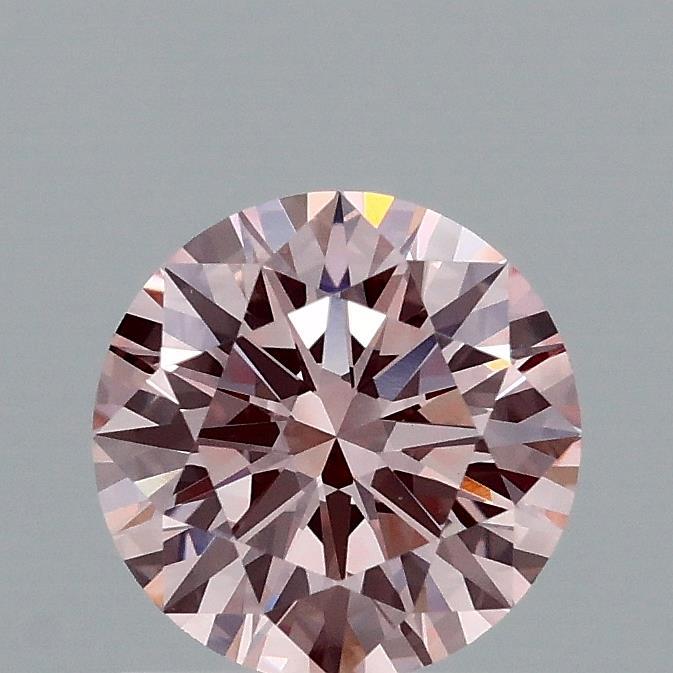 1.11 Ct. Fancy Intense Pink Round Lab Grown Diamond