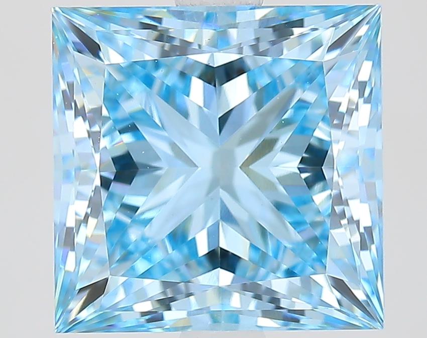 3.04 Ct. Fancy Vivid Pink Princess Lab Grown Diamond