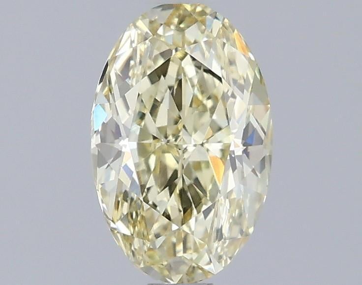 1.30 Ct. Fancy Yellow Oval Lab Grown Diamond