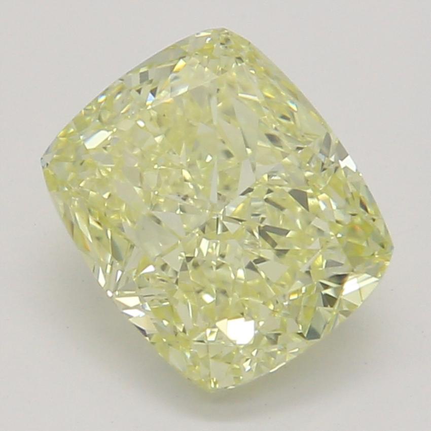 1.00 Ct. Fancy Light Yellow Cushion Diamond