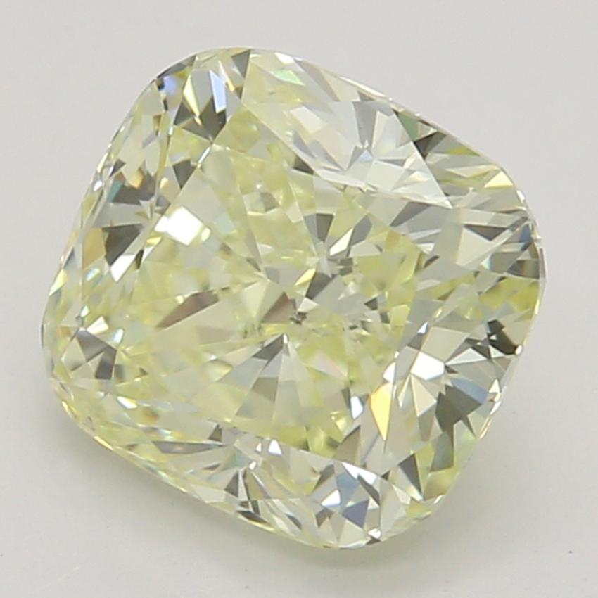 1.01 Ct. Fancy Light Yellow Cushion Diamond