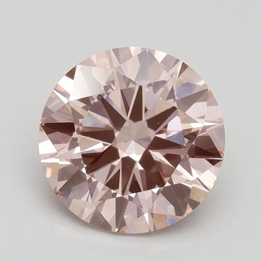 2.20 Ct. Fancy Intense Pink Round Lab Grown Diamond