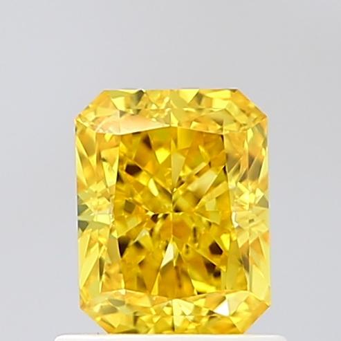 1.12 Ct. Fancy Vivid Yellow Radiant Lab Grown Diamond