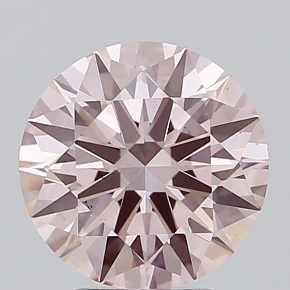 3.27 Ct. Fancy Intense Pink Round Lab Grown Diamond