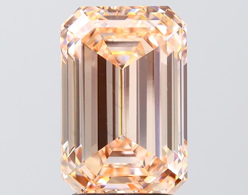 4.08 Ct. Fancy Intense Pink Emerald Lab Grown Diamond