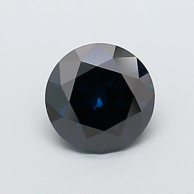 2.02 Ct. Fancy Vivid Blue Round Lab Grown Diamond