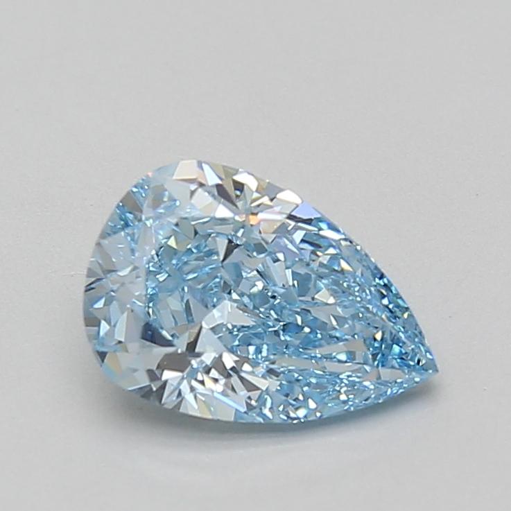 1.50 Ct. Fancy Vivid Blue Pear Lab Grown Diamond