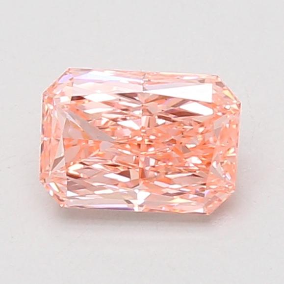 0.98 Ct. Fancy Vivid Pink Radiant Lab Grown Diamond