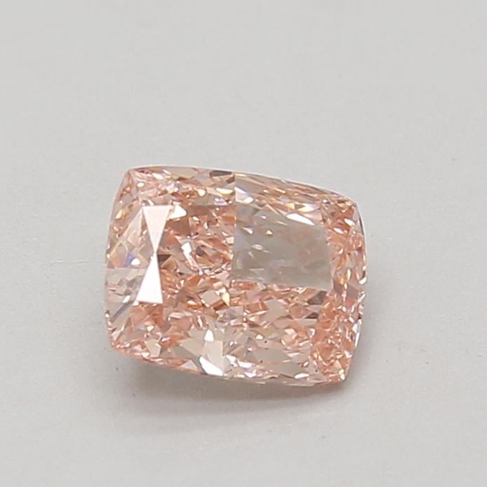 1.08 Ct. Fancy Vivid Pink Cushion Lab Grown Diamond
