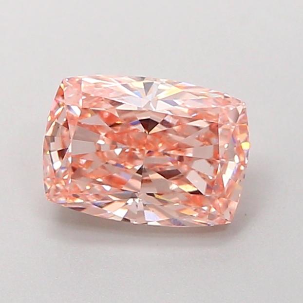 1.53 Ct. Fancy Intense  Pink Cushion Lab Grown Diamond