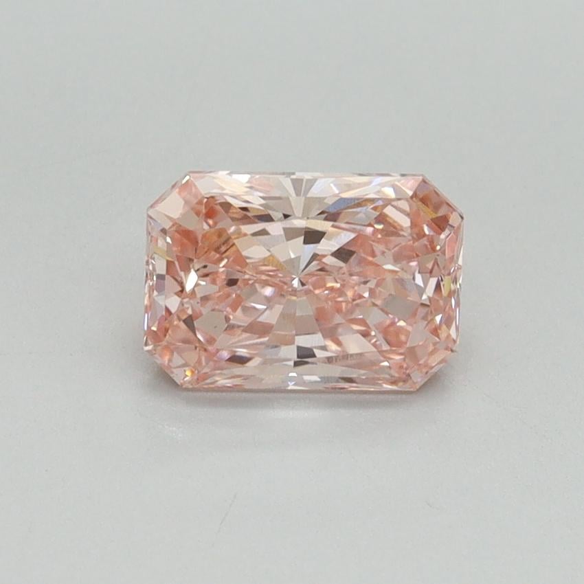 1.04 Ct. Fancy Vivid Pink Radiant Lab Grown Diamond