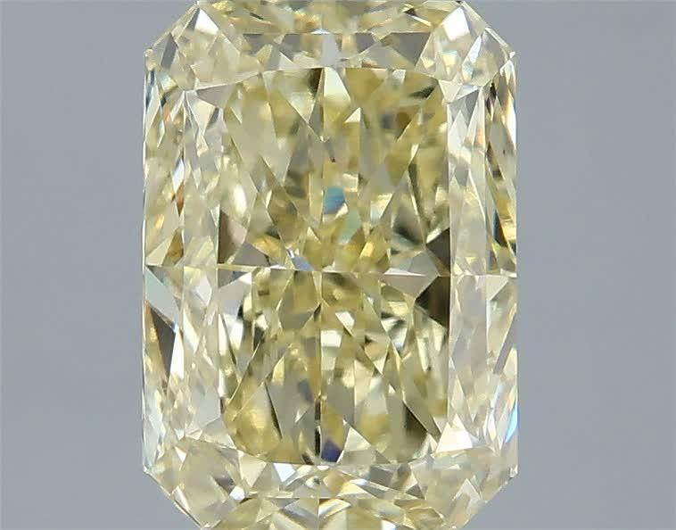 2.00 Ct. Fancy Yellow Radiant Lab Grown Diamond