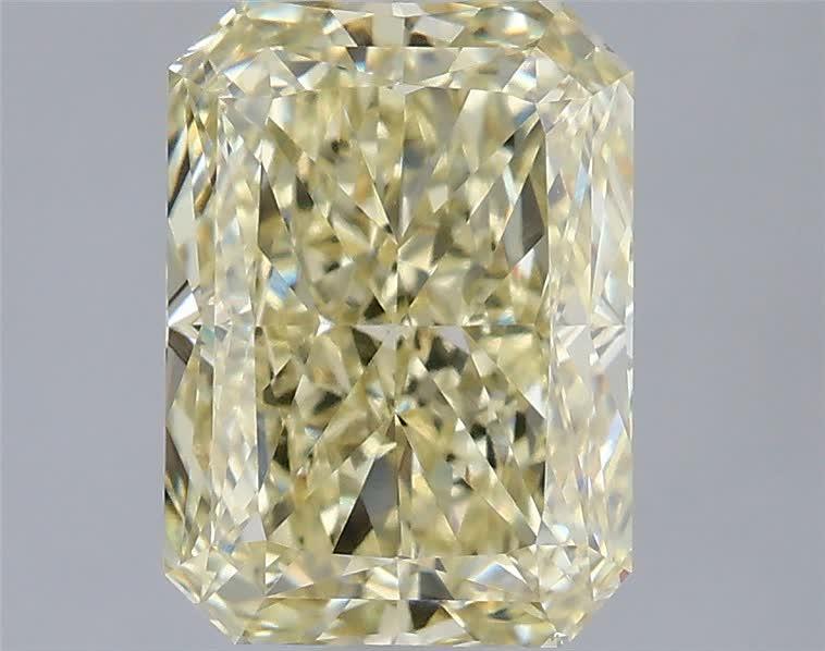 2.57 Ct. Fancy  Yellow Radiant Lab Grown Diamond