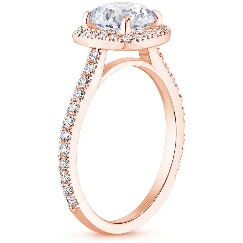 14K Rose Gold Luxe Odessa Diamond Ring (1/3 ct. tw.), large side view