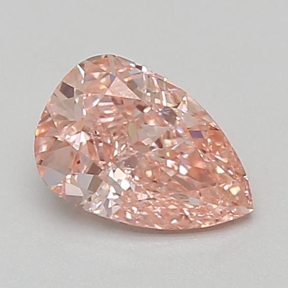 0.97 Ct. Fancy Vivid Pink Pear Lab Grown Diamond