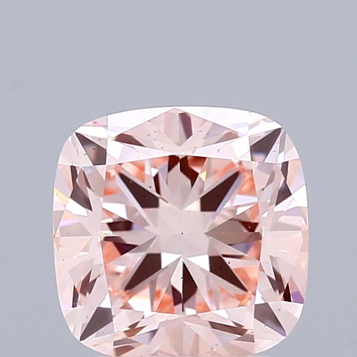 2.78 Ct. Fancy Pink Cushion Lab Grown Diamond