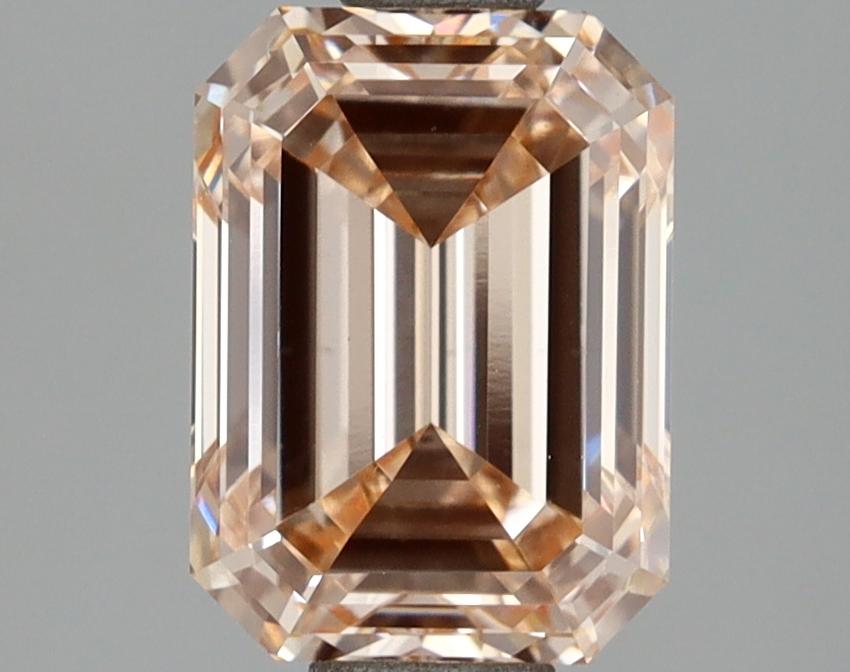 2.02 Ct. Fancy Orange Pink Emerald Lab Grown Diamond
