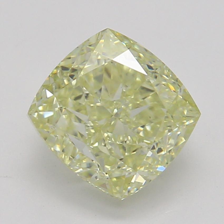 1.01 Ct. Fancy Light Yellow Cushion Diamond