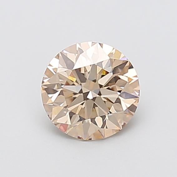 1.08 Ct. Fancy Light  Brown Round Lab Grown Diamond