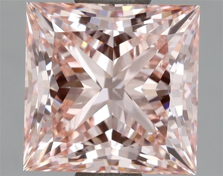 2.05 Ct. Fancy Intense Pink Princess Lab Grown Diamond