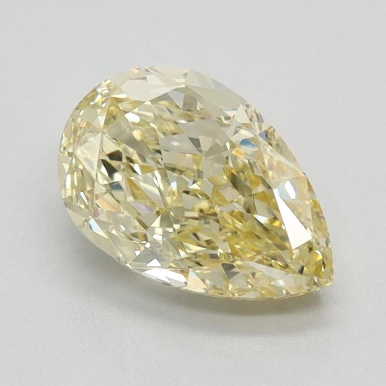 1.13 Ct. Fancy Intense Yellow Pear Lab Grown Diamond