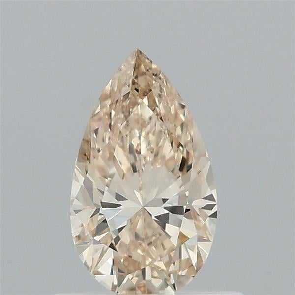 0.65 Ct. Fancy Intense Yellow Pear Lab Grown Diamond