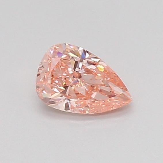0.43 Ct. Fancy Vivid Pink Pear Lab Grown Diamond