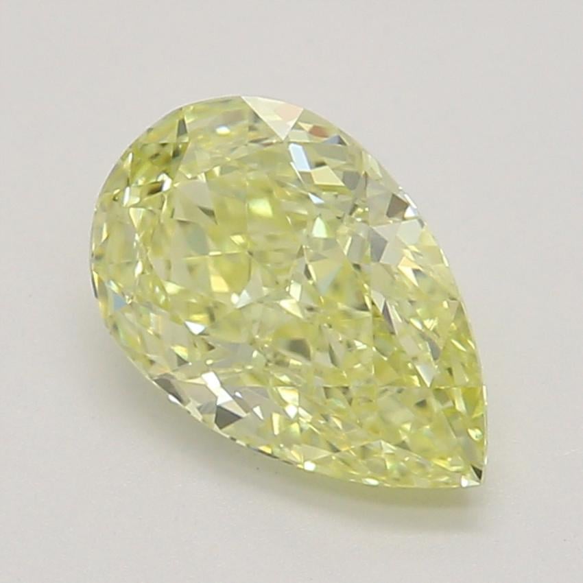0.59 Ct. Fancy Yellow Pear Diamond