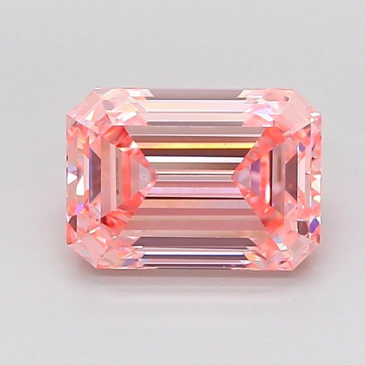 2.01 Ct. Fancy Intense None Pink Emerald Lab Grown Diamond