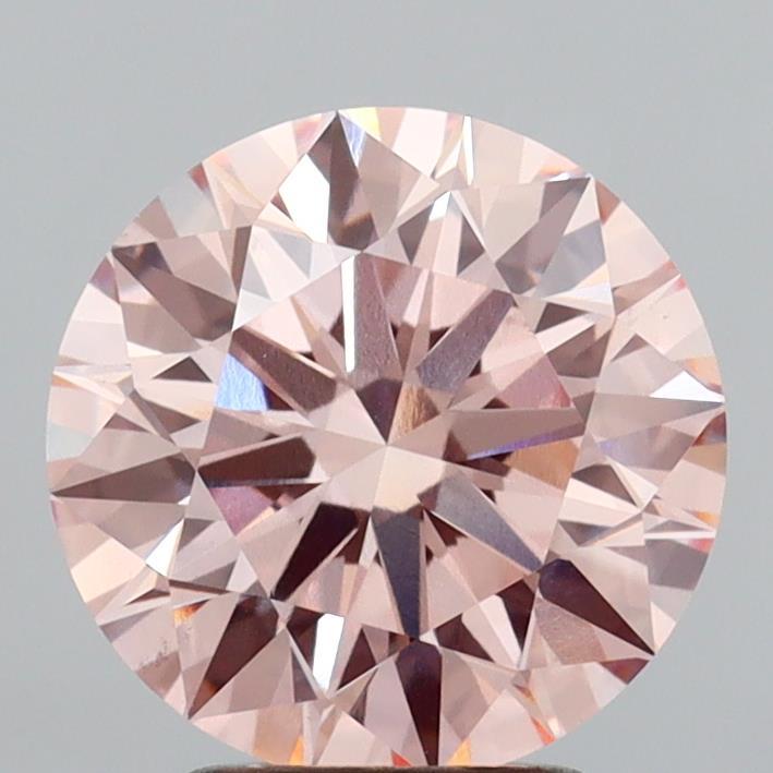 3.05 Ct. Fancy Intense  Pink Round Lab Grown Diamond