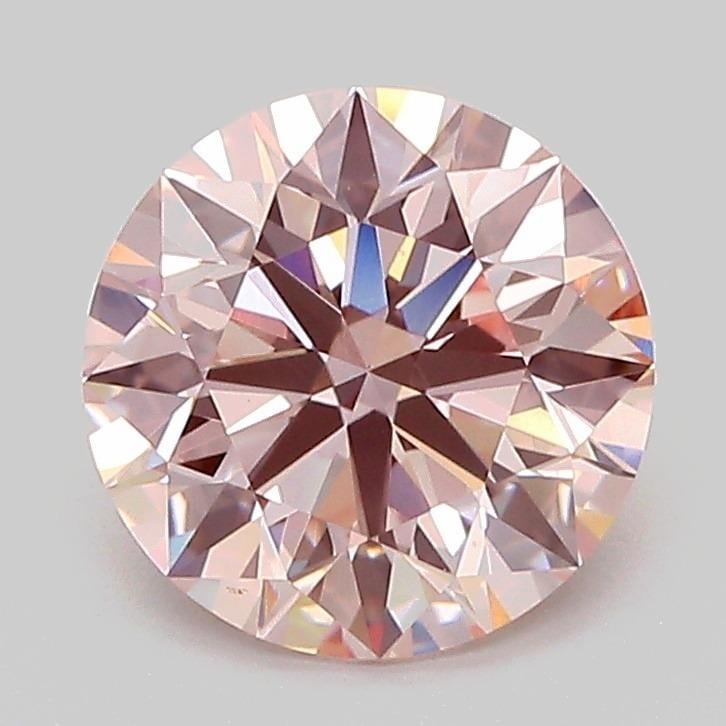 2.00 Ct. Fancy Intense Pink Round Lab Grown Diamond