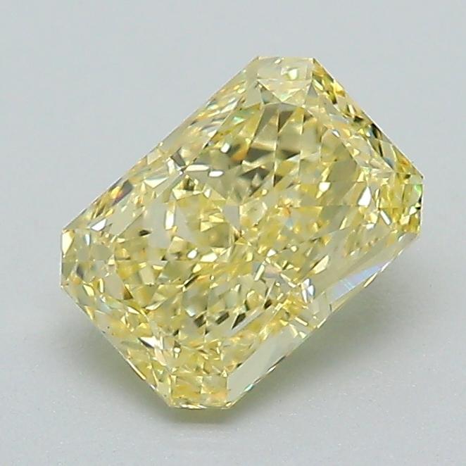 1.04 Ct. Fancy Yellow Radiant Lab Grown Diamond
