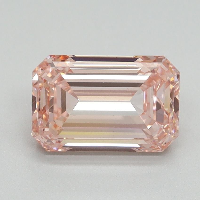 2.01 Ct. Fancy Intense Pink Emerald Lab Grown Diamond
