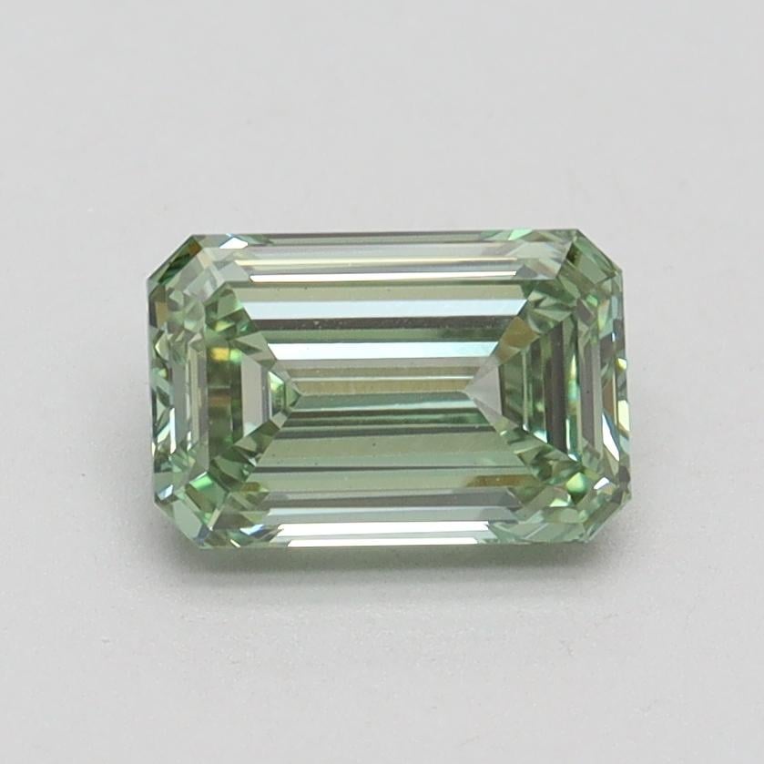 1.04 Ct. Fancy Intense Green Emerald Lab Grown Diamond