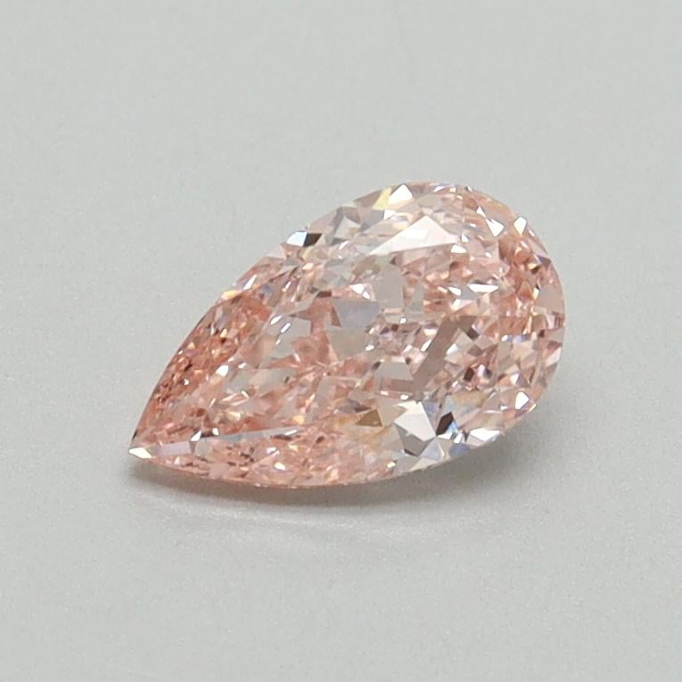 0.54 Ct. Fancy Intense Pink Pear Lab Grown Diamond