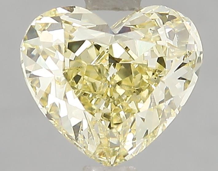 2.02 Ct. Fancy Intense Yellow Heart Lab Grown Diamond
