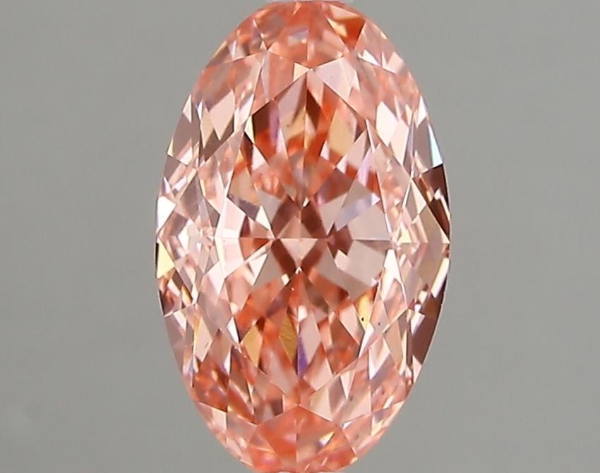 1.85 Ct. Fancy Pink Oval Lab Grown Diamond