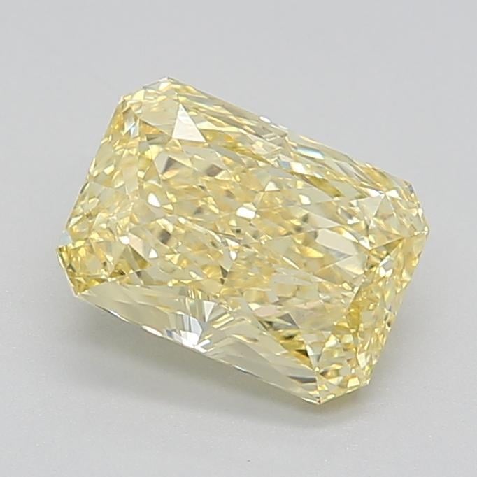 2.14 Ct. Fancy Vivid Yellow Radiant Lab Grown Diamond