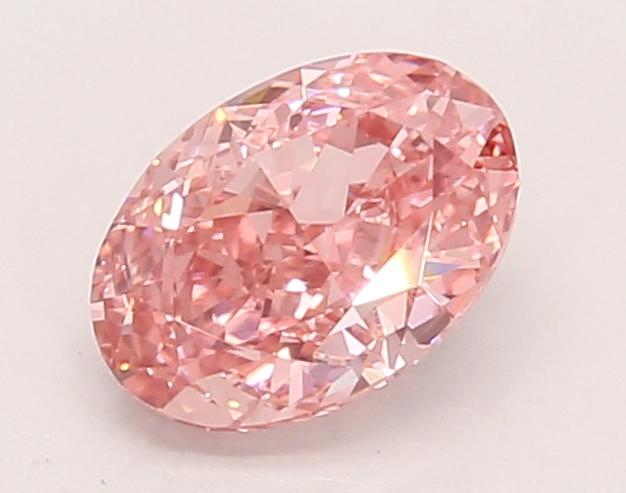 1.01 Ct. Fancy Vivid Pink Oval Lab Grown Diamond