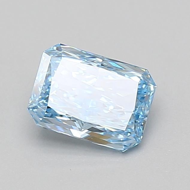 0.98 Ct. Fancy Vivid Blue Radiant Lab Grown Diamond