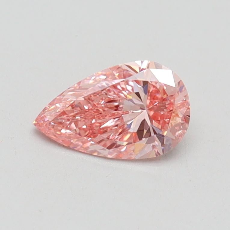0.50 Ct. Fancy Intense Pink Pear Lab Grown Diamond