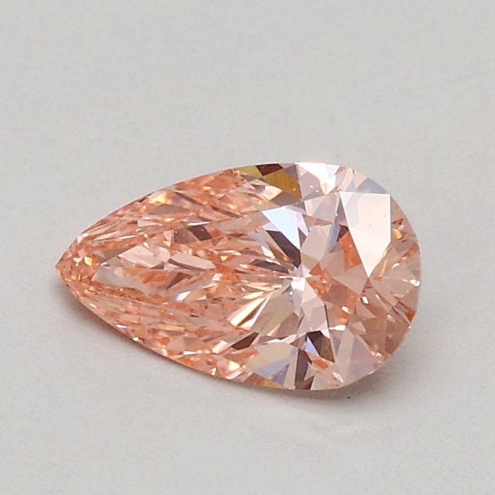 0.40 Ct. Fancy Intense Pink Pear Lab Grown Diamond