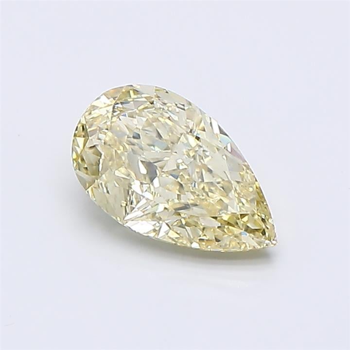 1.13 Ct. Fancy Yellow Pear Lab Grown Diamond
